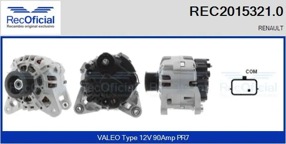 Alternator (REC2015321.0)