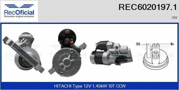 Starter (REC6020197.1)