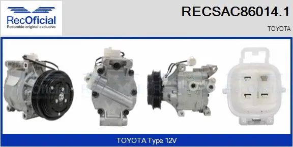 Compressor, air conditioning (RECSAC86014.1)