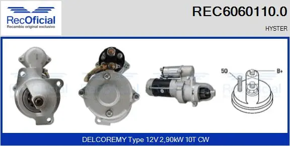 Starter (REC6060110.0)