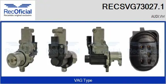 EGR Valve (RECSVG73027.1)