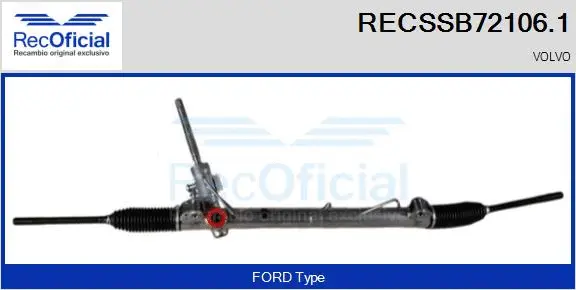 Steering Gear (RECSSB72106.1)