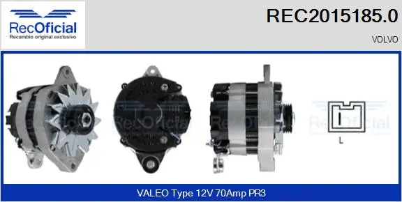 Alternator (REC2015185.0)