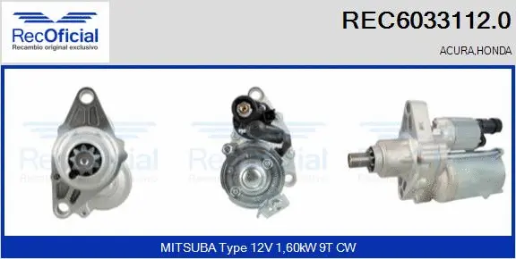 Starter (REC6033112.0)