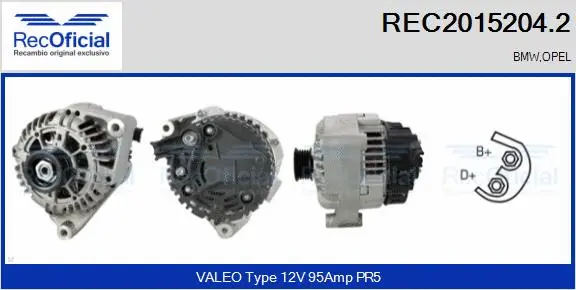 Alternator (REC2015204.2)