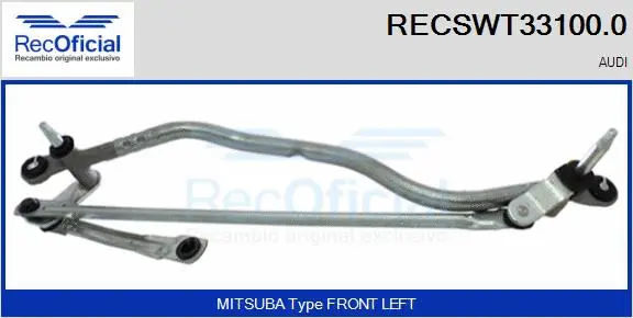 Wiper Linkage (RECSWT33100.0)