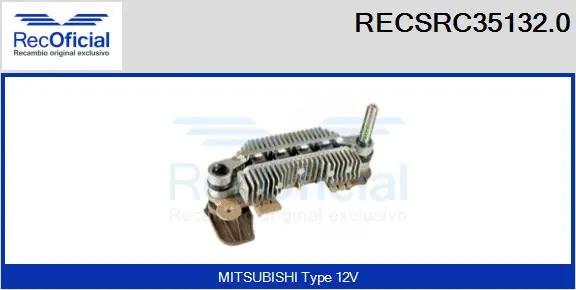 Rectifier, alternator (RECSRC35132.0)