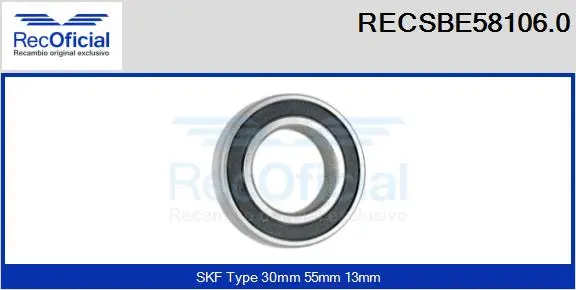 Bearing (RECSBE58106.0)