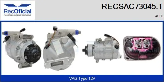 Compressor, air conditioning (RECSAC73045.1)