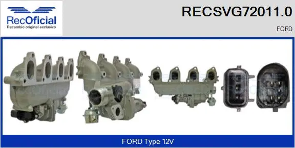 EGR Valve (RECSVG72011.0)
