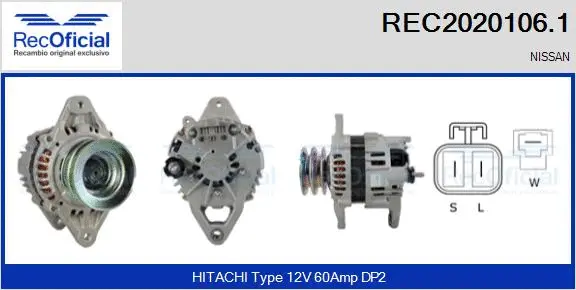 Alternator (REC2020106.1)