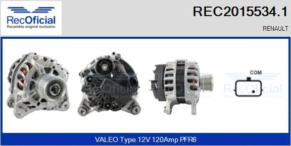 Alternator (REC2015534.1)