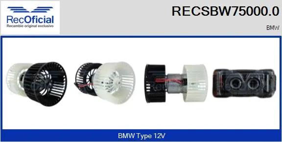 Interior Blower (RECSBW75000.0)