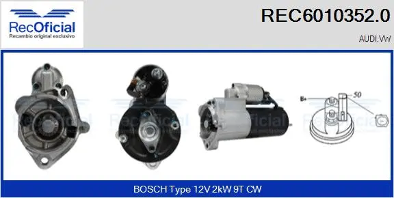 Starter (REC6010352.0)