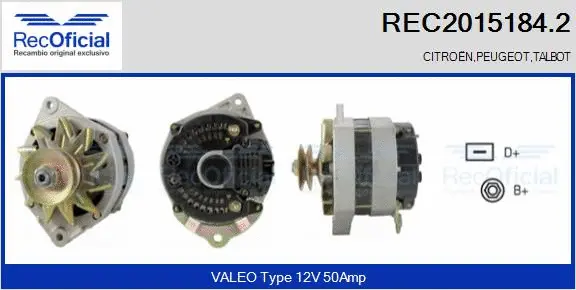 Alternator (REC2015184.2)