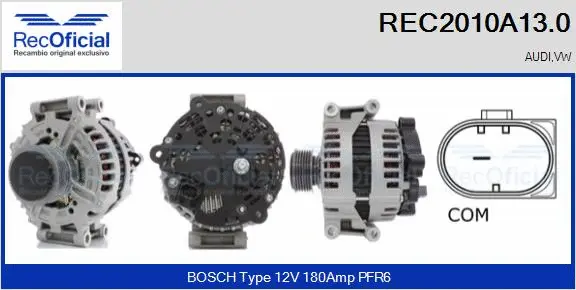 Alternator (REC2010A13.0)