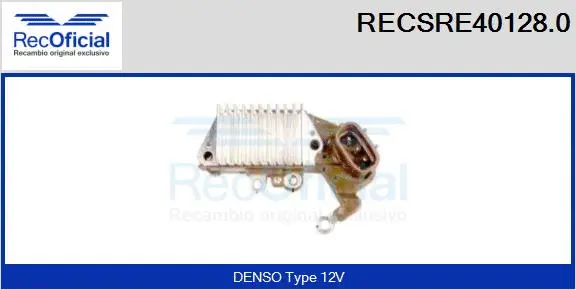 Alternator Regulator (RECSRE40128.0)