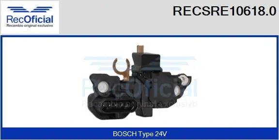 Alternator Regulator (RECSRE10618.0)
