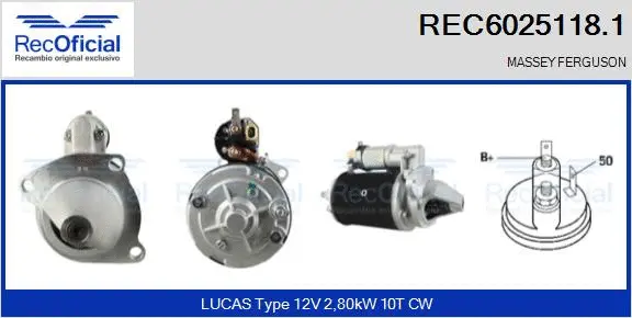 Starter (REC6025118.1)