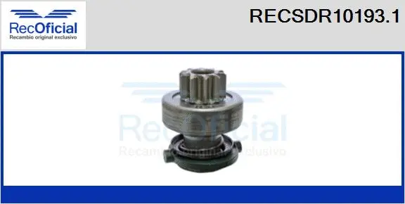 Pinion, starter (RECSDR10193.1)