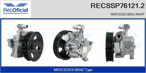 Hydraulic Pump, steering (RECSSP76121.2)