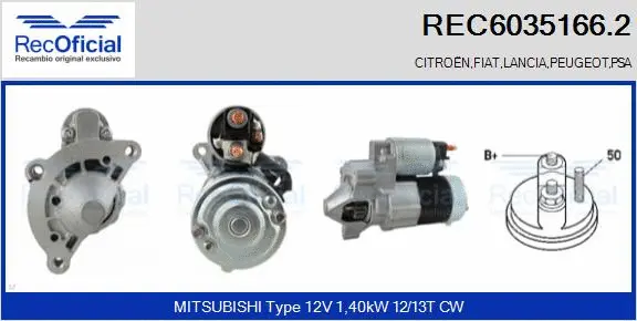 Starter (REC6035166.2)