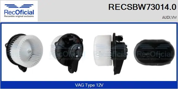 Interior Blower (RECSBW73014.0)