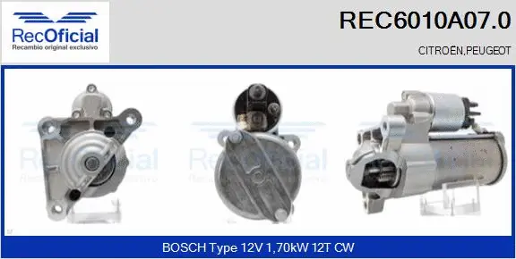 Starter (REC6010A07.0)