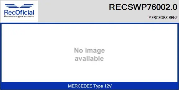 Washer Fluid Pump, window cleaning (RECSWP76002.0)