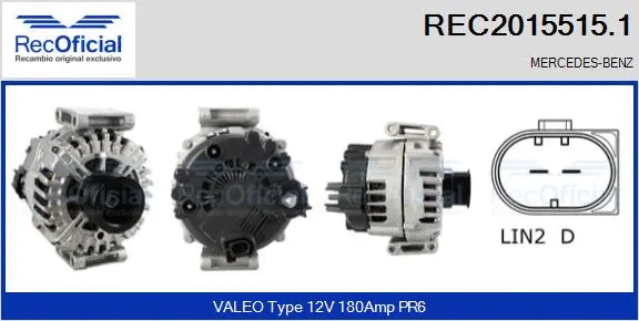 Alternator (REC2015515.1)