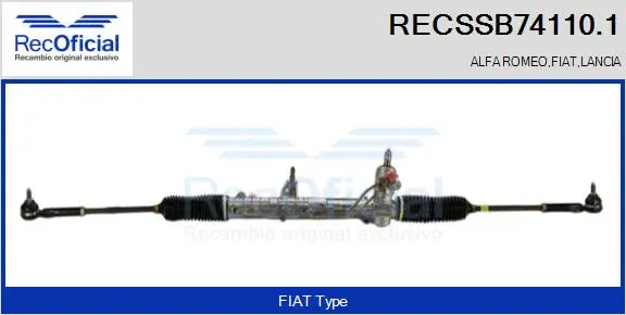 Steering Gear (RECSSB74110.1)