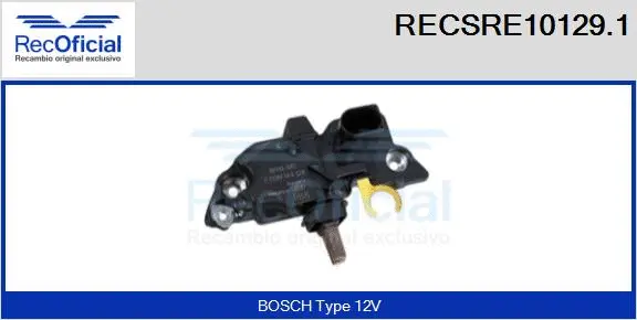 Alternator Regulator (RECSRE10129.1)