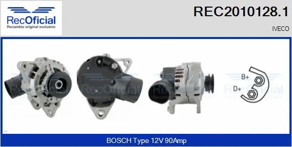 Alternator (REC2010128.1)