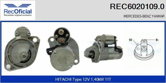 Starter (REC6020109.0)