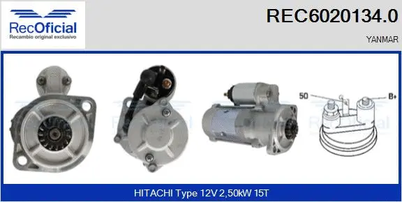 Starter (REC6020134.0)