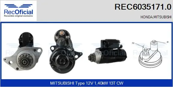 Starter (REC6035171.0)