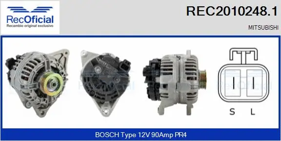 Alternator (REC2010248.1)