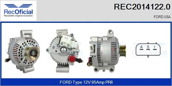 Alternator (REC2014122.0)