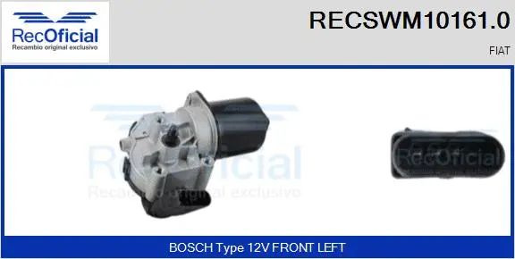 Wiper Motor (RECSWM10161.0)