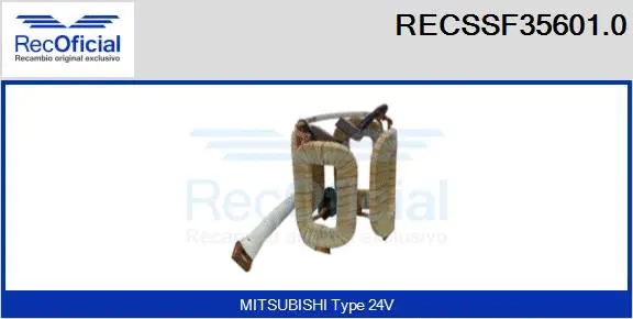 Field Winding, starter (RECSSF35601.0)