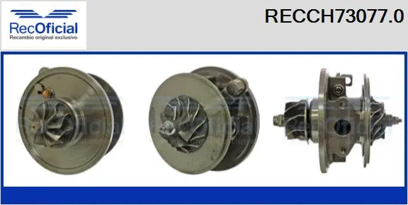 Core assembly, turbocharger (RECCH73077.0)