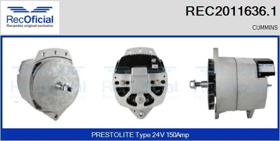 Alternator (REC2011636.1)