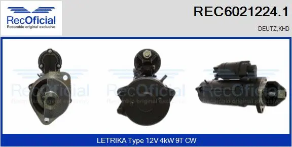 Starter (REC6021224.1)