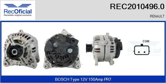 Alternator (REC2010496.0)