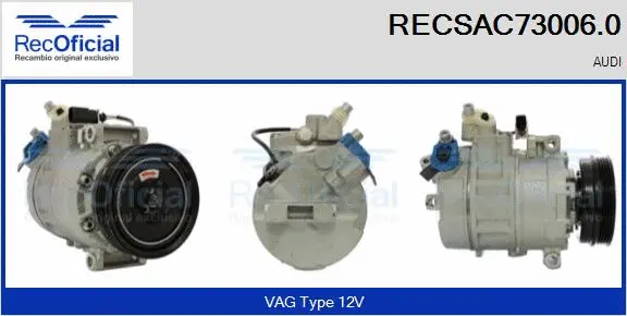 Compressor, air conditioning (RECSAC73006.0)