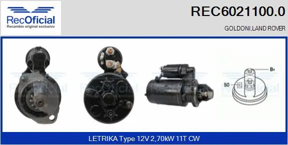 Starter (REC6021100.0)