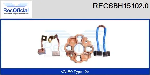 Holder, carbon brushes (RECSBH15102.0)