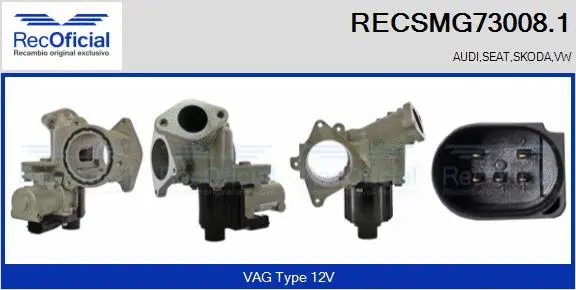 EGR Module (RECSMG73008.1)