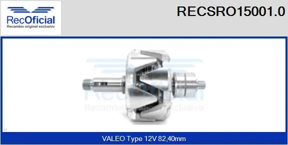 Rotor, alternator (RECSRO15001.0)