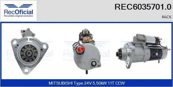 Starter (REC6035701.0)